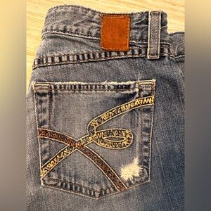 BKE Buckle Denim flair jeans 
Women’s Tall
Size 30x35